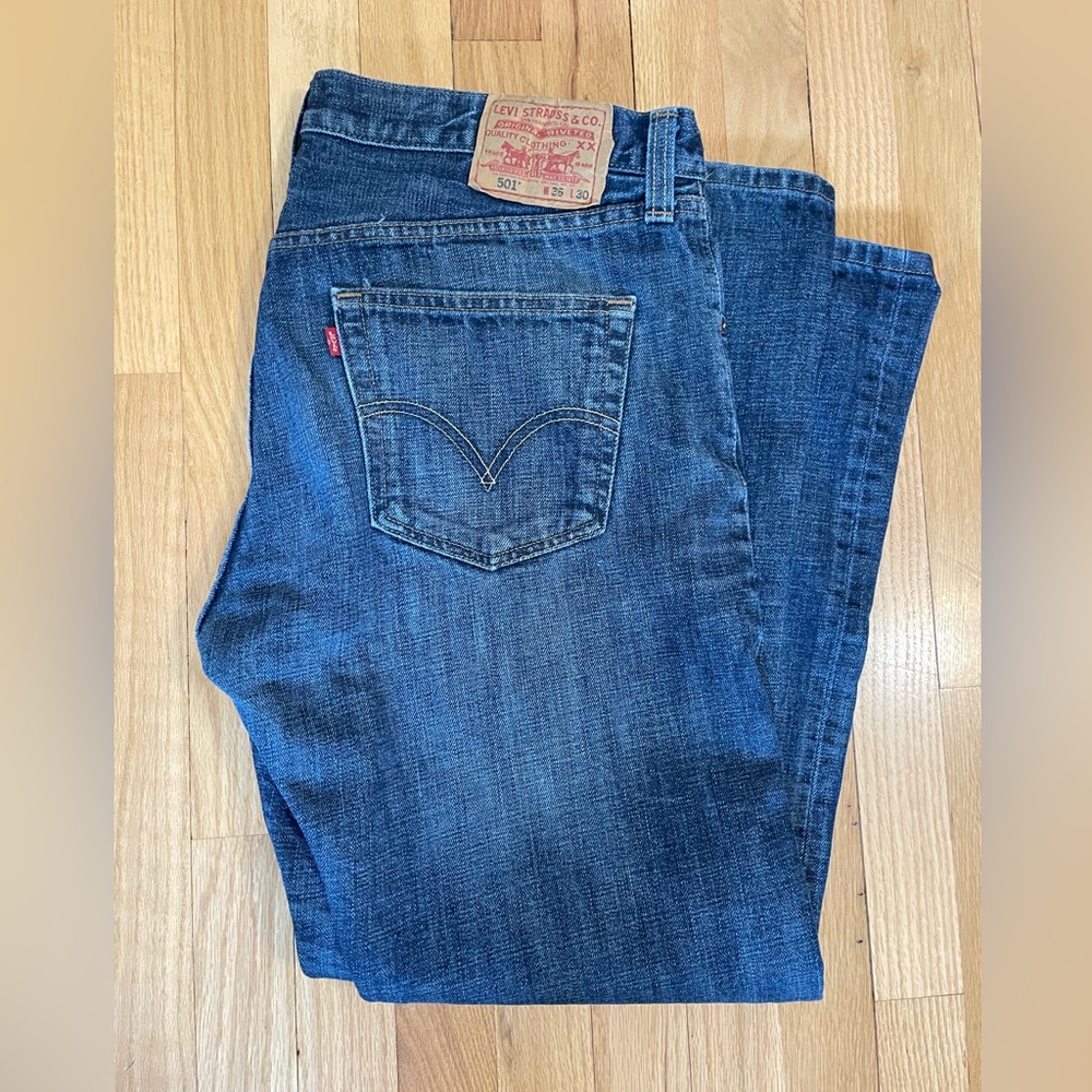 Levi's 501 Men's Blue Jeans